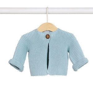 D-Lux Elf Knitted Baby Cardigan Sky