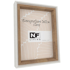 Boxed Frame White Photo Frame – 5×7
