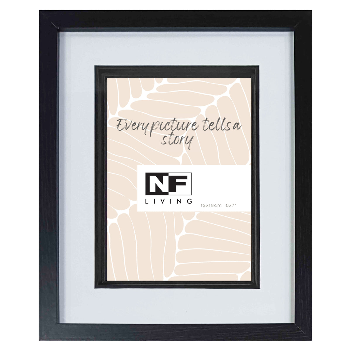 FramePop Black Photo Frame – 5×7