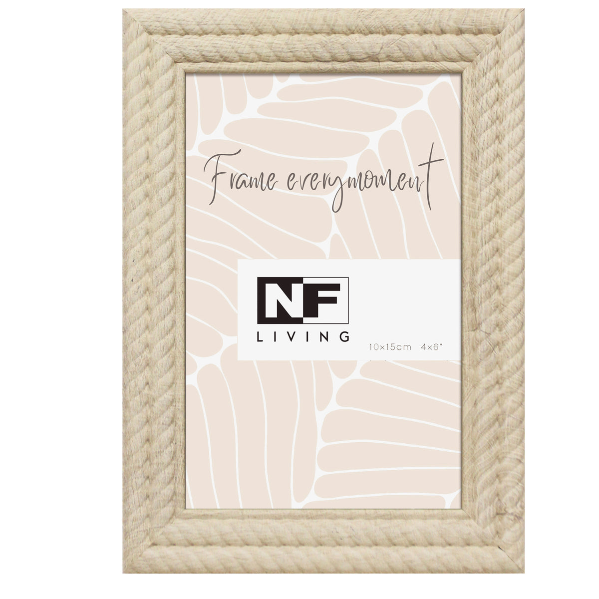 Twist & Frame White Photo Frame – 4×6