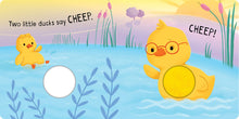 Load image into Gallery viewer, Squeaky Plush Board Book Five Little Ducks