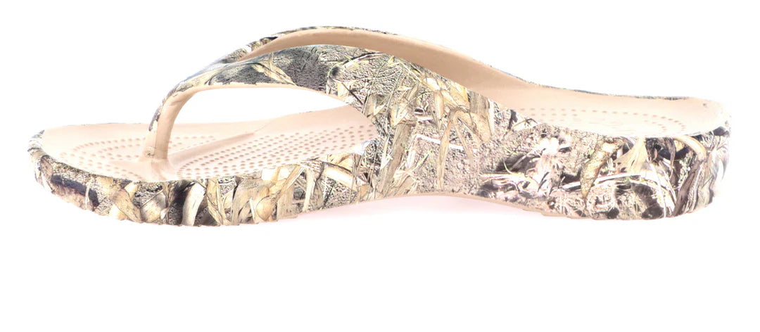 Women's Flip Flop – Duck Blind Camo