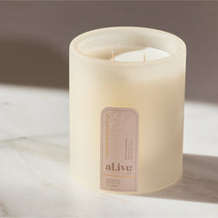 al.ive Soy Candle – Apricot & Sweet Fig