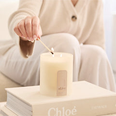 al.ive Soy Candle – Apricot & Sweet Fig