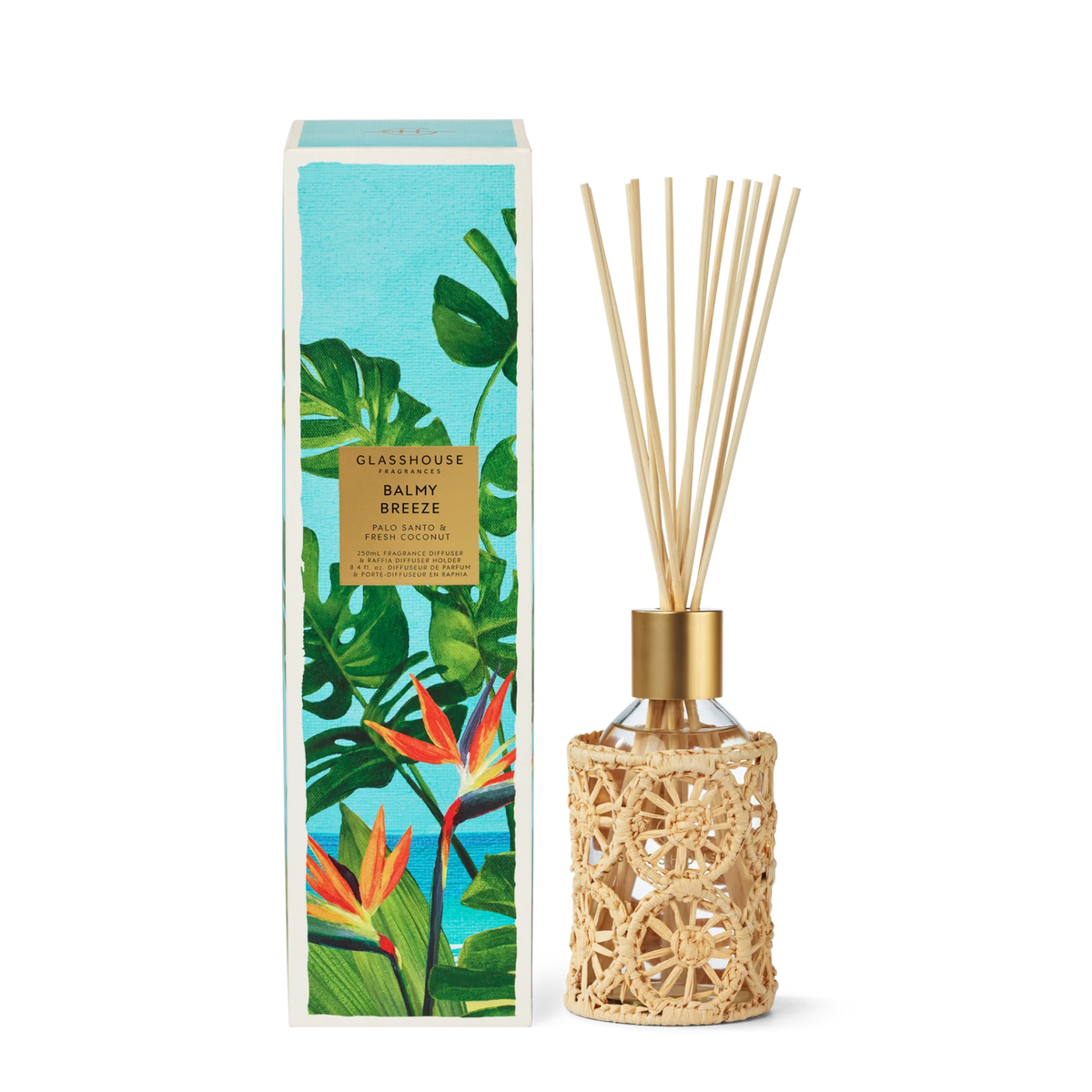 Glasshouse BALMY BREEZE Fragrance Diffuser