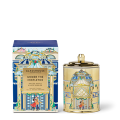 Glasshouse Under the Mistletoe Candle