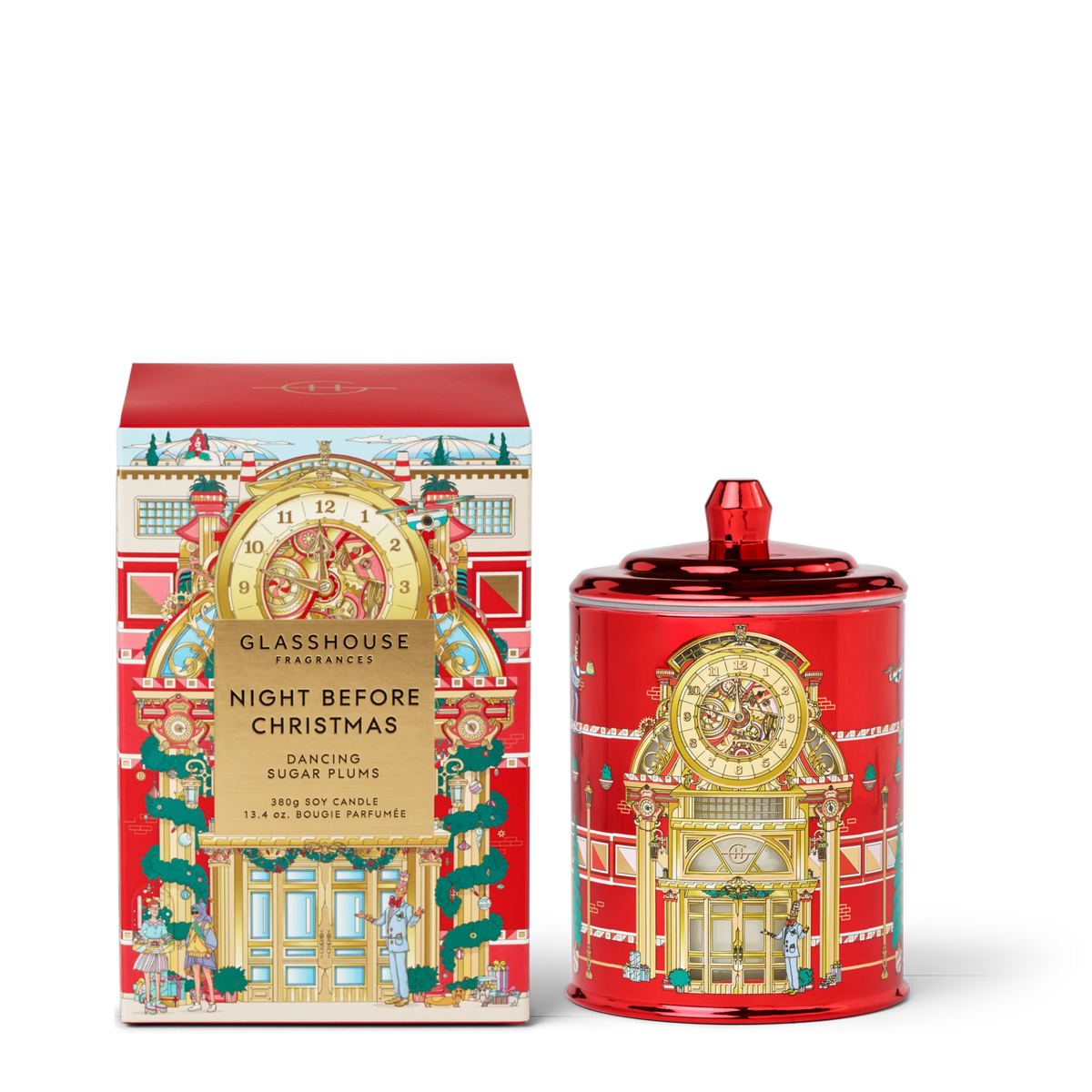 Glasshouse Night Before Christmas Candle