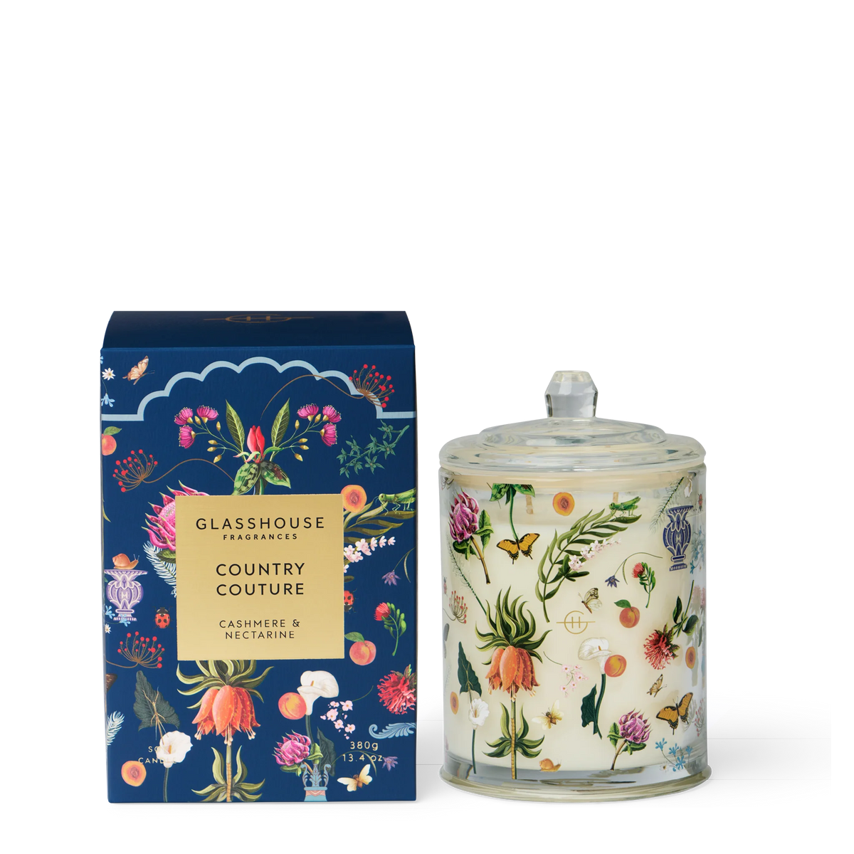Glasshouse Country Couture Candle - 380g