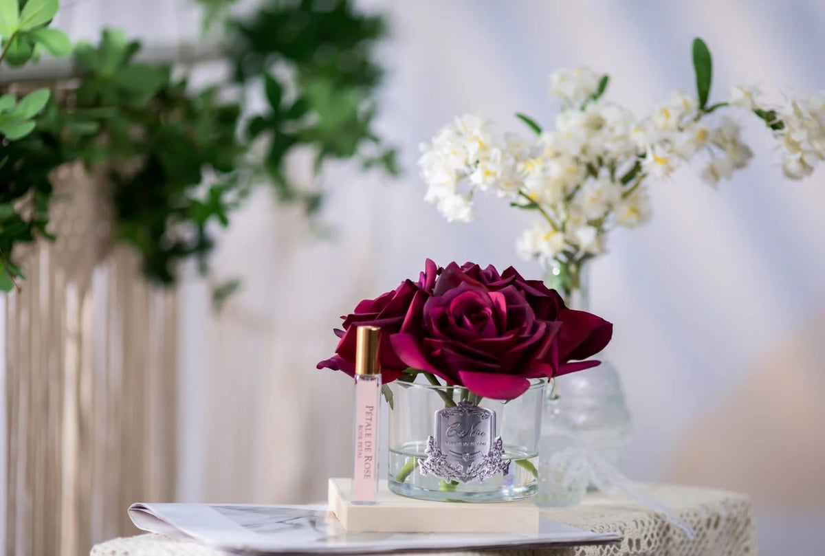 Cote Noire 5 Roses Carmine Red