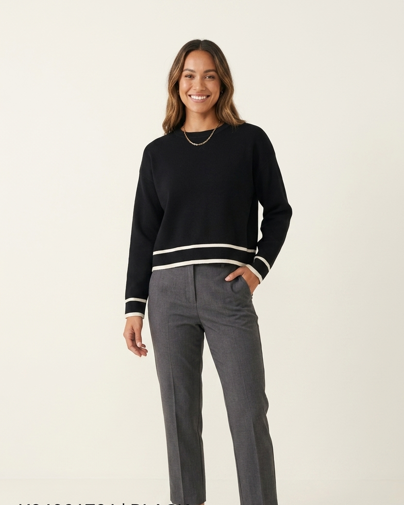 Little Lies Millie Jumper - Black