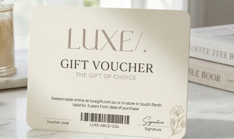 Luxe Digital Gift Voucher