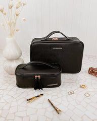 Louenhide Georgie Fifi Cosmetic Set Black