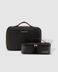 Louenhide Georgie Fifi Cosmetic Set Black