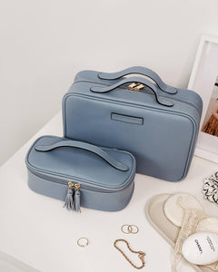 Louenhide Georgie Fifi Cosmetic Bag Set Wedgewood Blue