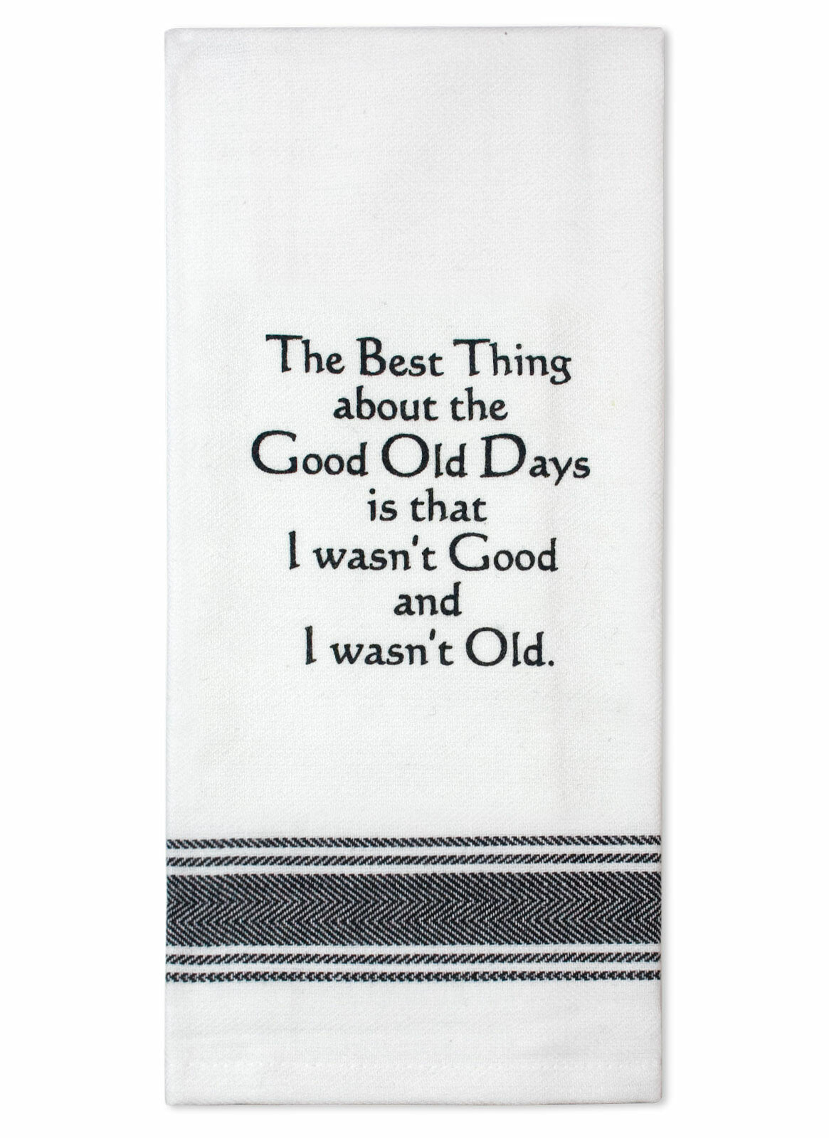 Good Old Days Man Tea Towel