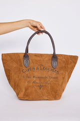 Talisman Cafes Bag – Tan