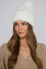 Holiday Solaro Beanie - Off White