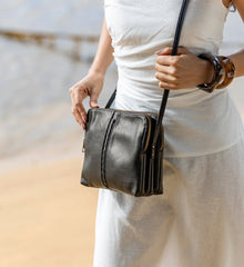 Pia Crossbody Bag - Black