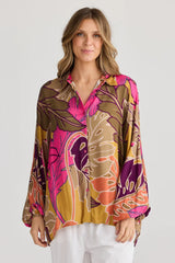 Cliffside Shirt – Tropical Breeze Print