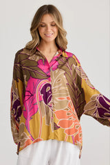Cliffside Shirt – Tropical Breeze Print
