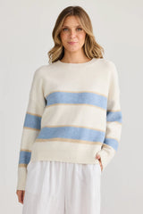 Overboard Knit Jumper – Relaxed Fit Crew Neck Sweater