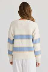 Overboard Knit Jumper – Relaxed Fit Crew Neck Sweater