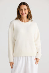 Overboard Knit Jumper – Relaxed Fit Crew Neck Sweater