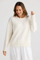 Overboard Knit Jumper – Relaxed Fit Crew Neck Sweater