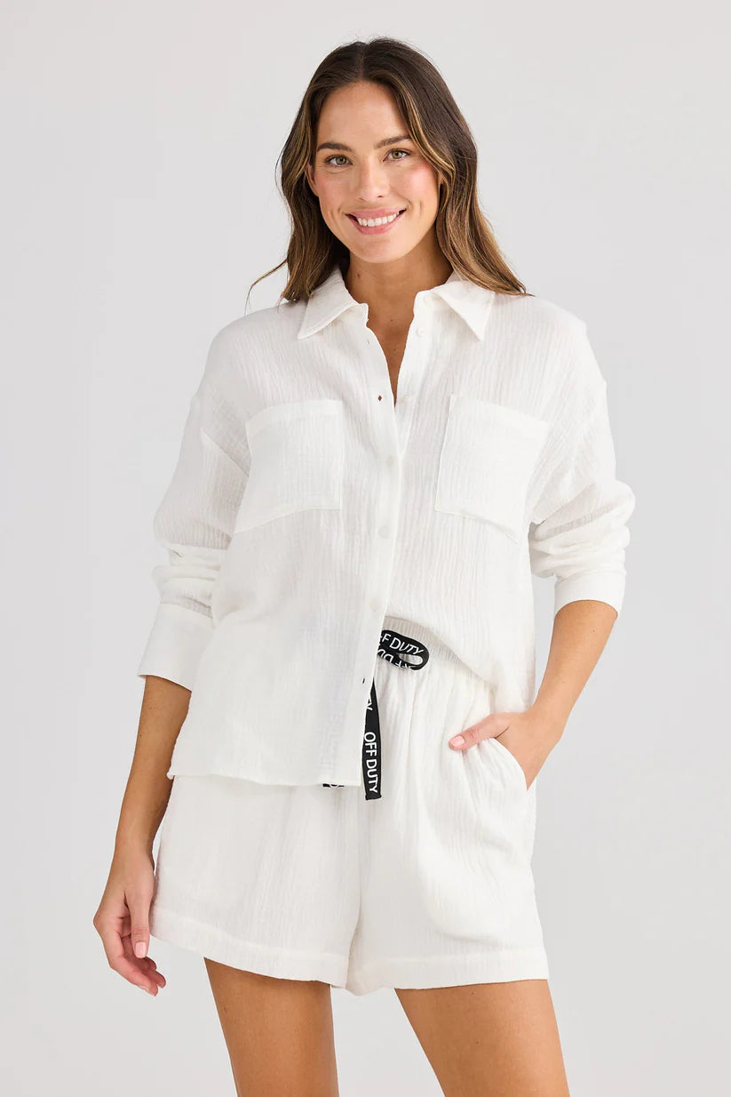 Classic Cotton Shirt - White