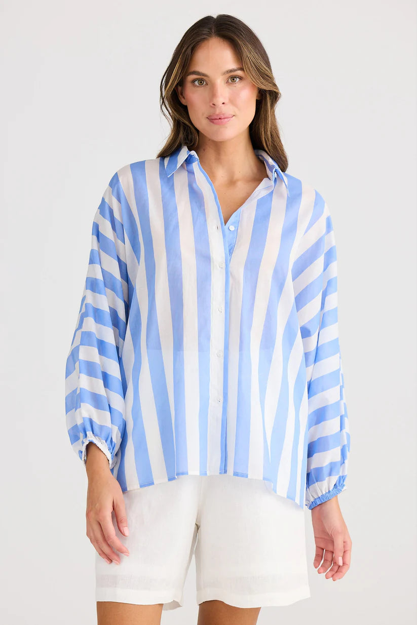 Holiday Oversized Cotton Shirt