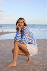 Holiday Oversized Cotton Shirt