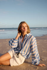 Holiday Oversized Cotton Shirt