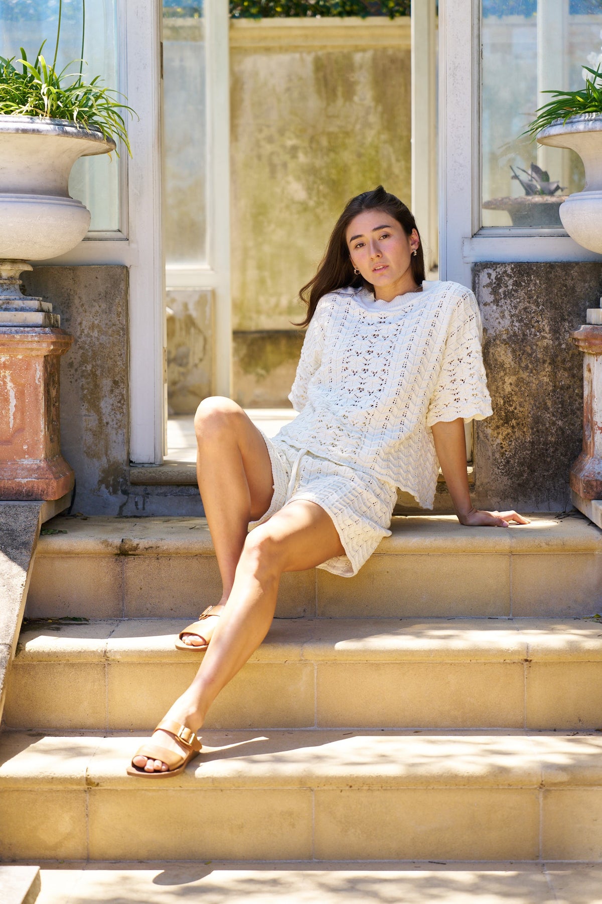 Heidi Shorts – Cream