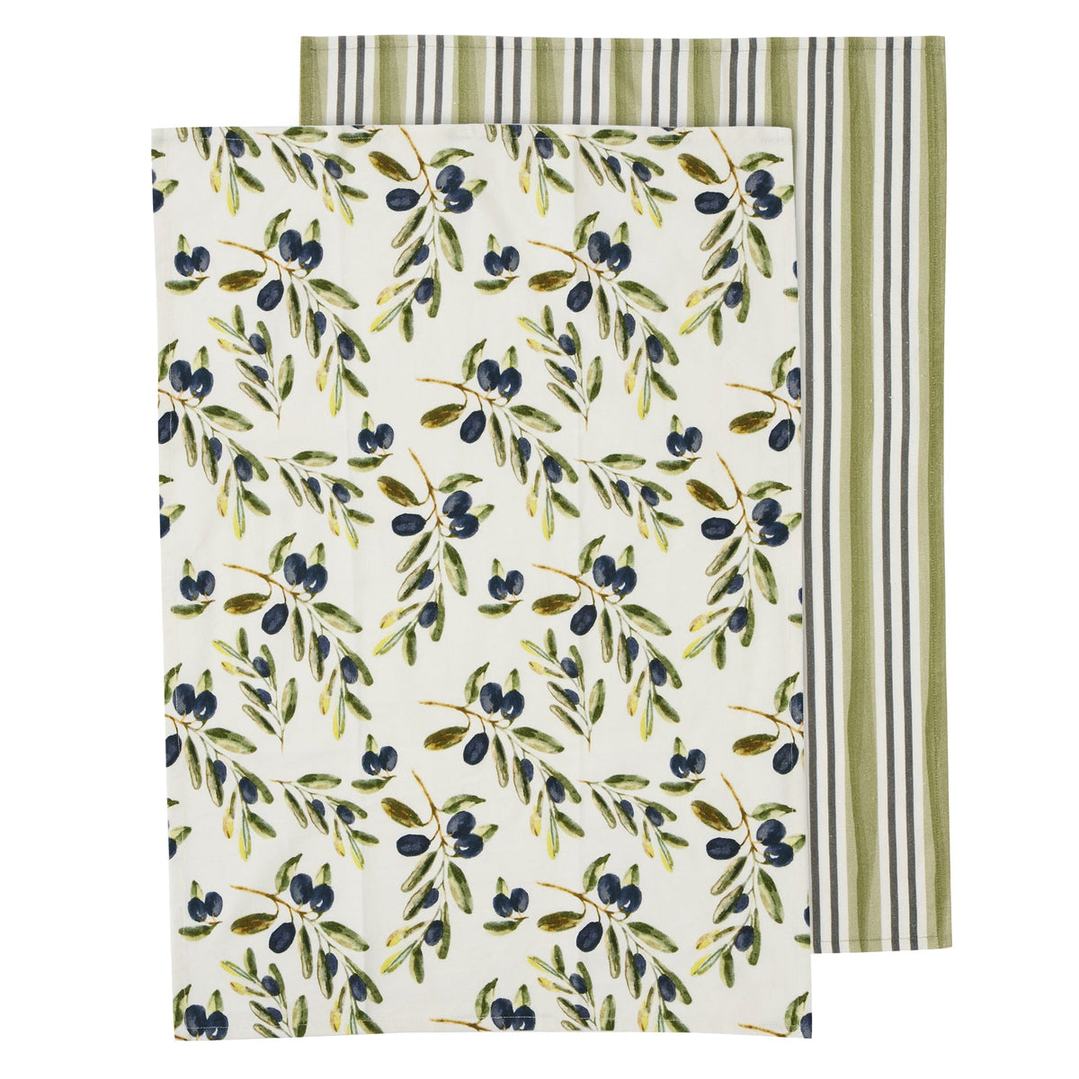 Tea Towel Set of 2 – Olivia Black & Gum
