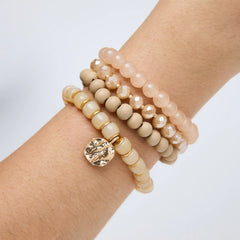 Holiday Riley Bracelet Set – Tan