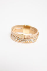 Holiday Kasey Bracelet in Gold, product shot