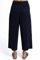 Marley Wide Leg Pants - Navy