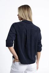 Leni Lyocell Shirt - Navy