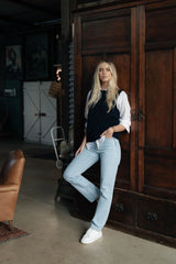 Gale Cotton Knit Vest