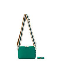 Load image into Gallery viewer, Black Caviar Harlow Crossbody Bag Green