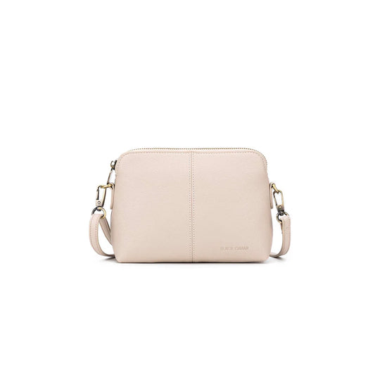 Black Caviar Harlow Crossbody Bag Oatmeal