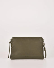 Holly Leather Crossbody Bag Olive