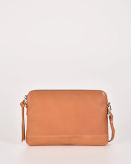 Holly Leather Crossbody Bag Tan