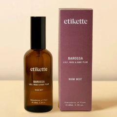 Etikette Barossa Lily, Rose and Ruby Plum Room Mist