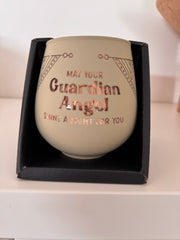 Luxe Mirror Glass Candle – Guardian Angel Decorative Candle