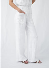 Linen Pants  - White