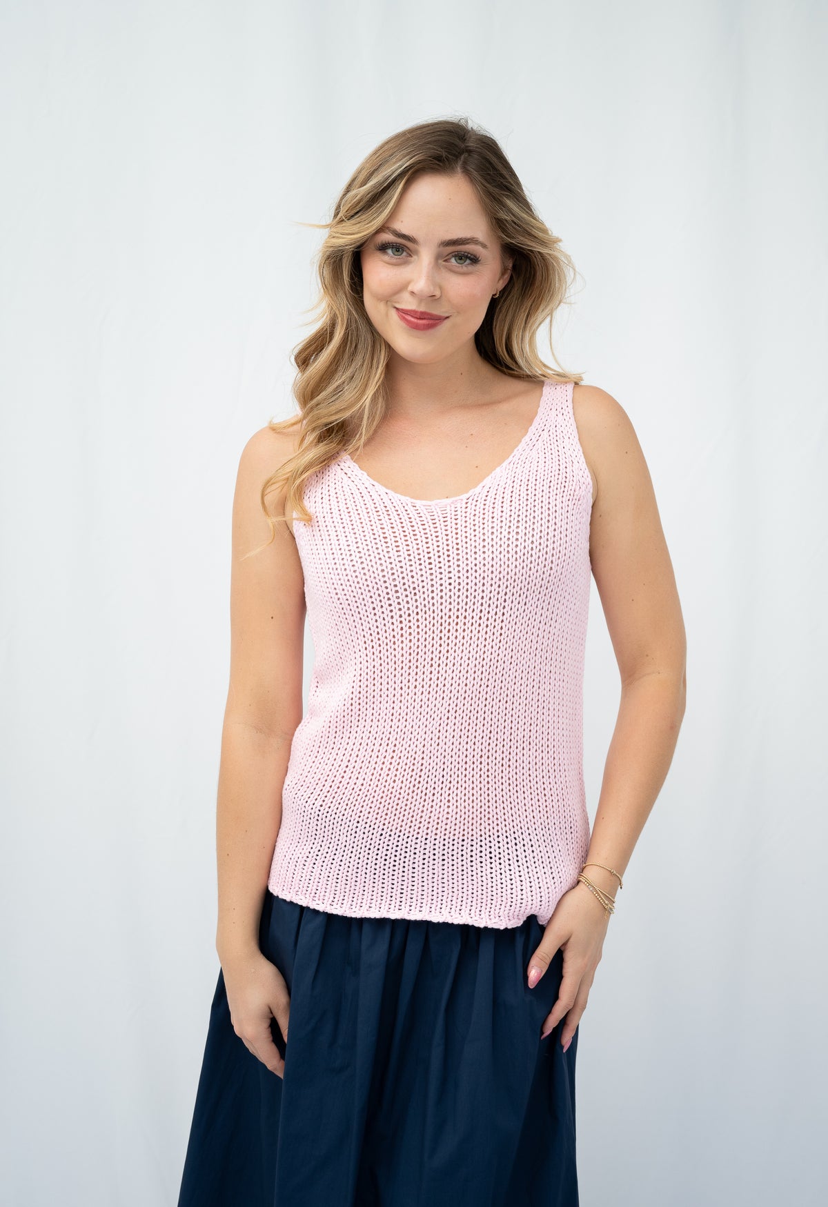 Knitted Top - Pink
