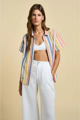Little Lies Della Pants - White