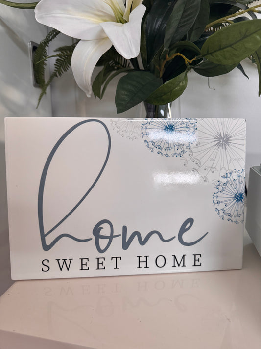 "Home Sweet Home" Decorative Plaque