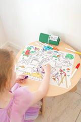 Dino-motions Reusable Scribble Mat